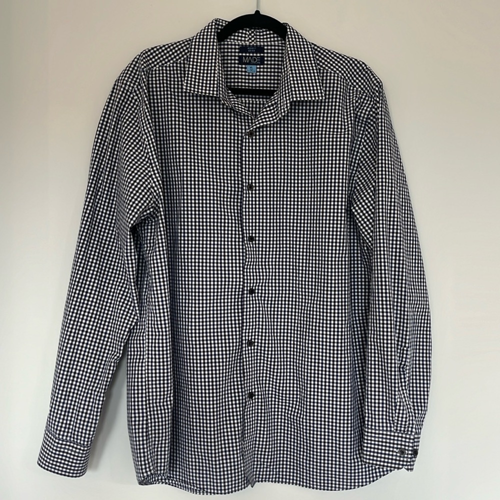 Made by Cam Newton Modern Fit Non Iron Button Down